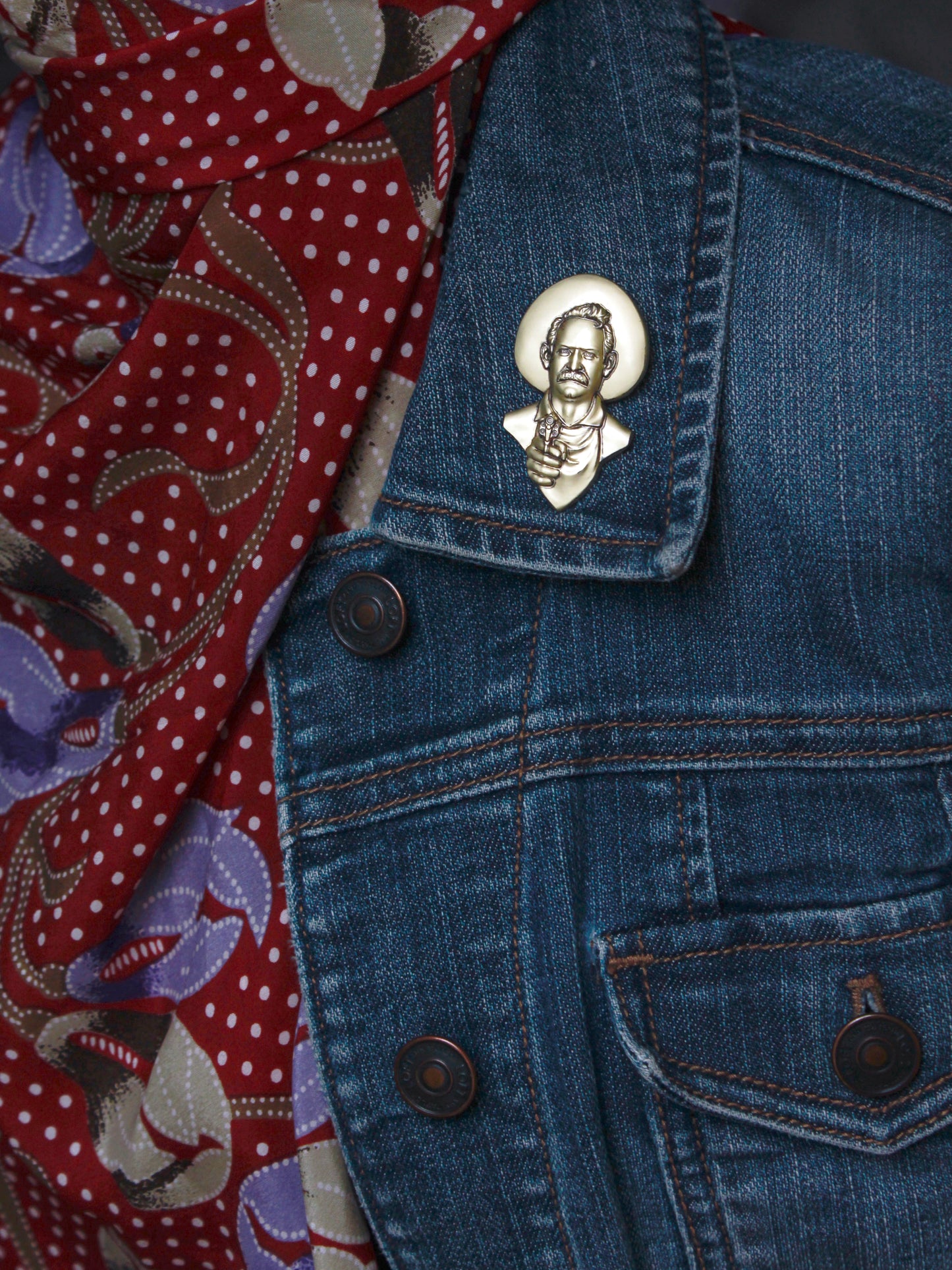 The Great Train Robbery (1903) Classic Movie Pin