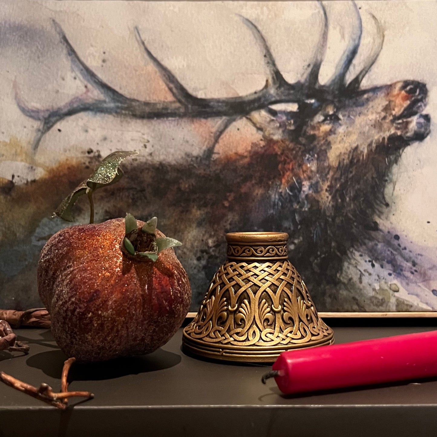Candleholder Khachkar design