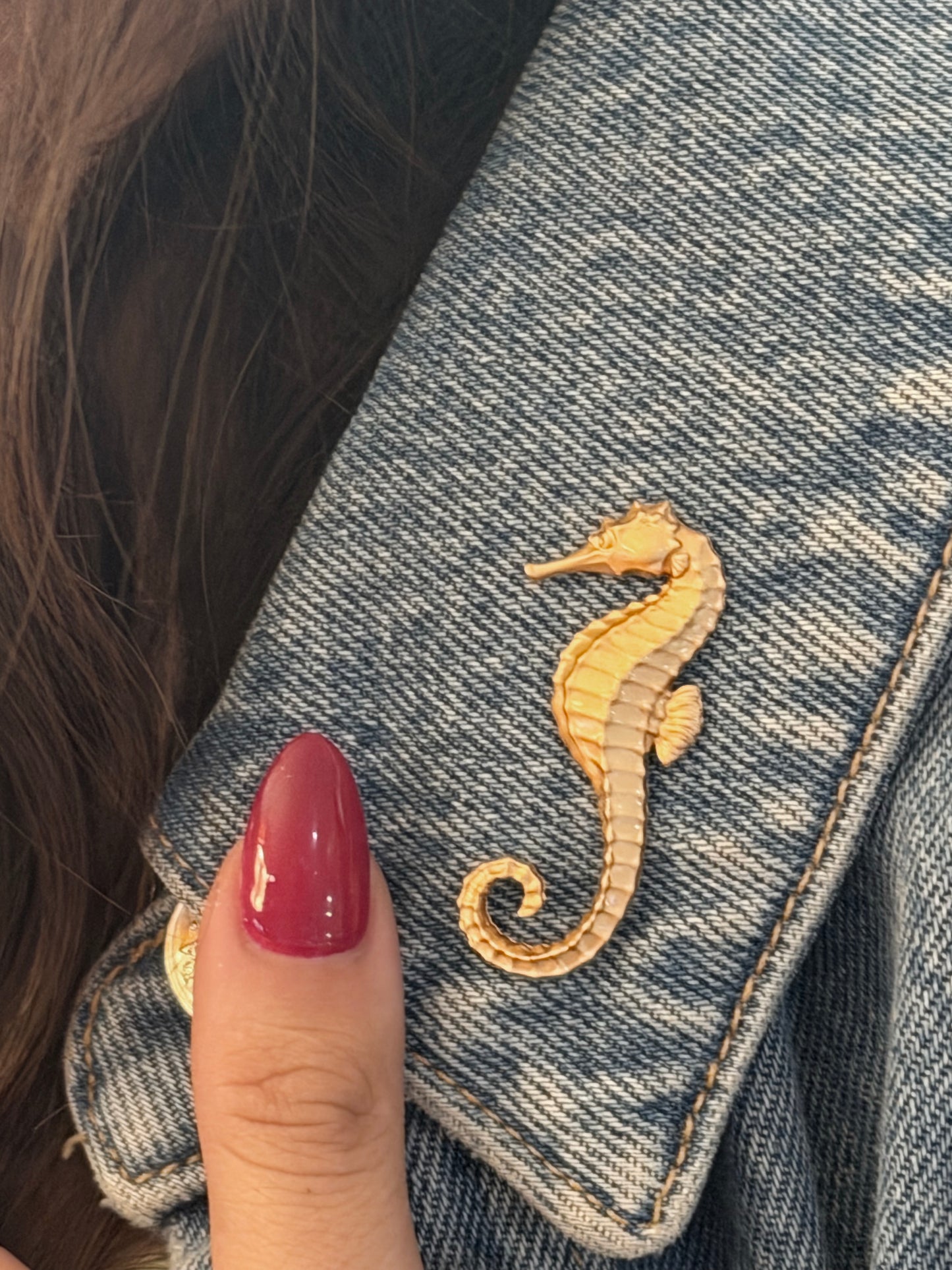 Seahorse Lapel Pin