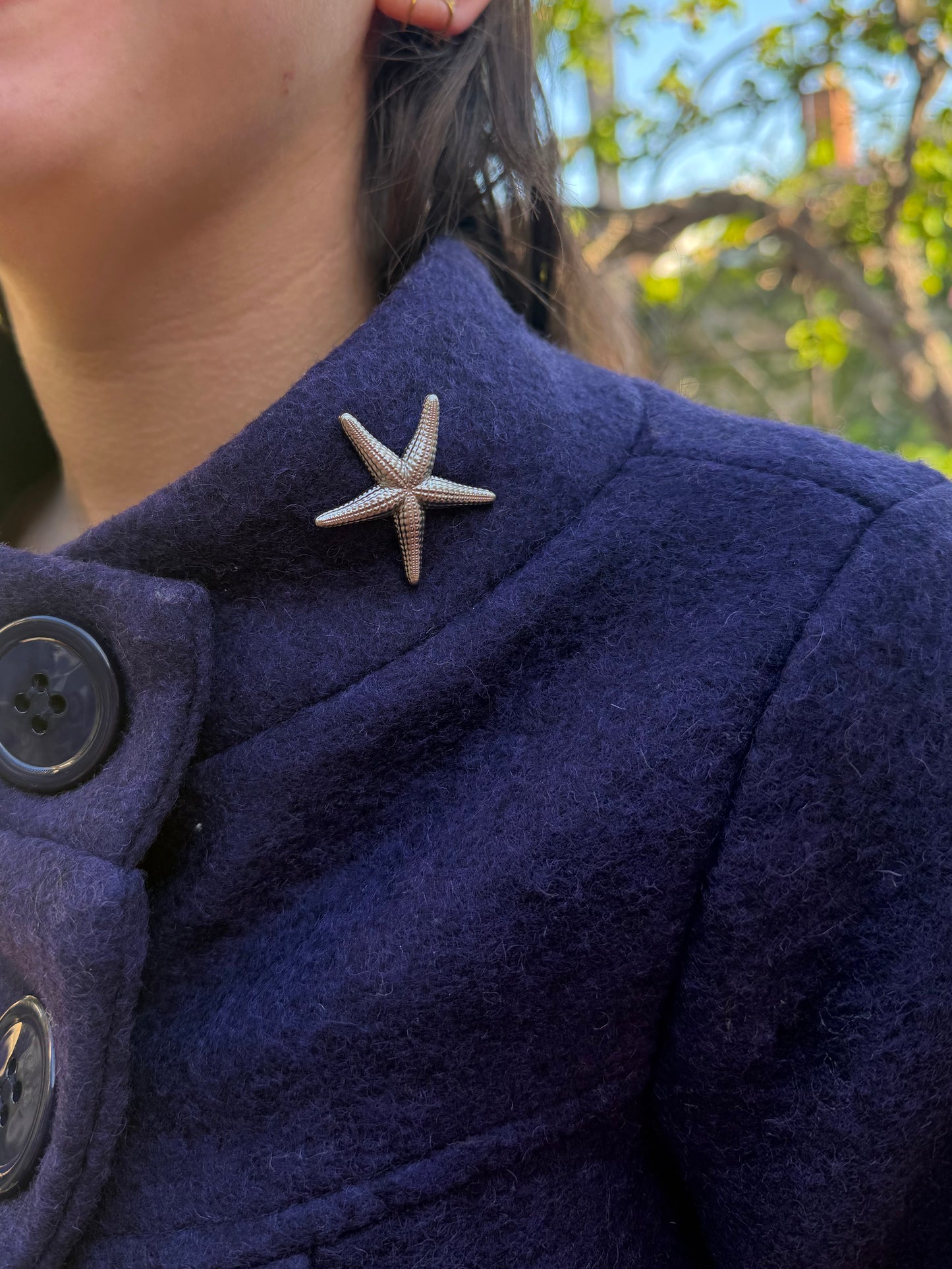 Starfish Lapel Pin