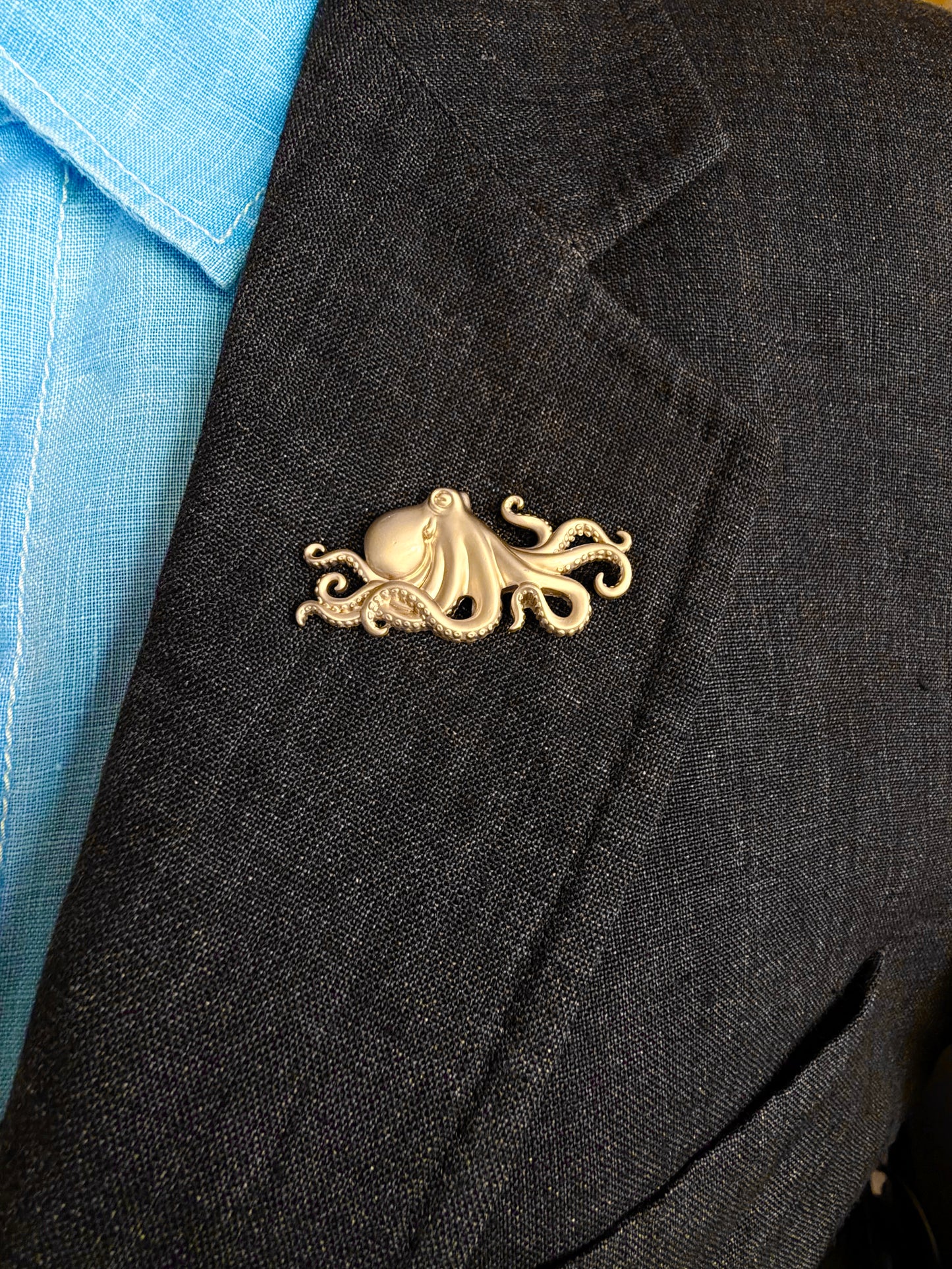 Octopus Lapel Pin
